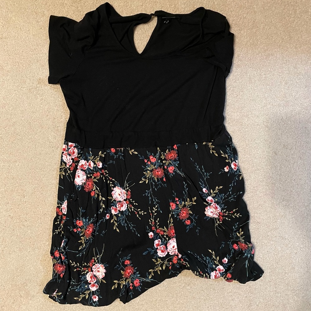 Torrid floral romper